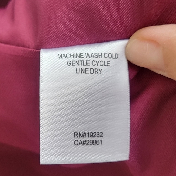 Alfred Dunner Women' Size 10 Burgundy Quilted Open Front Jacket Fall Cozy Granny - Picture 5 of 10